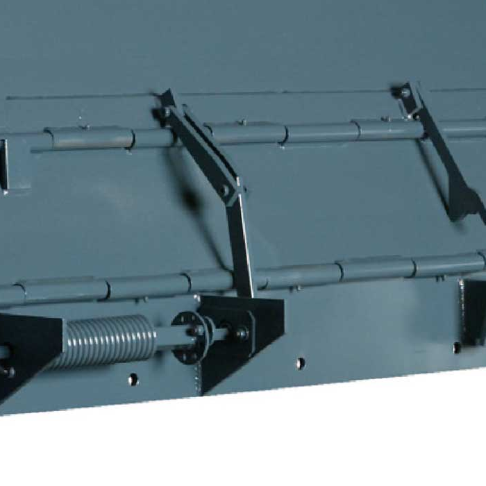 Rampa de andén de labio mecánica