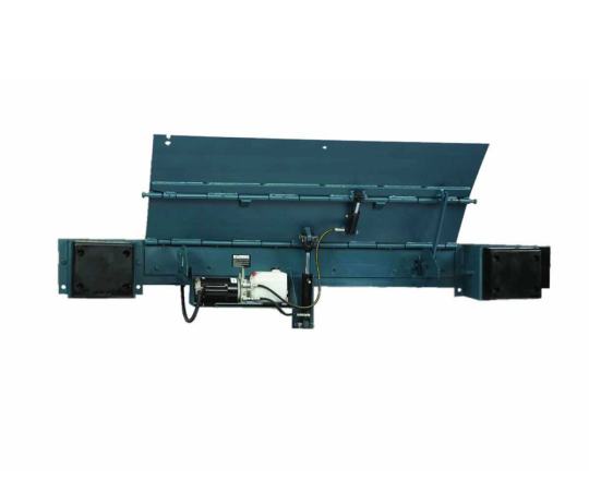 Rampa de labio hidráulica muelle