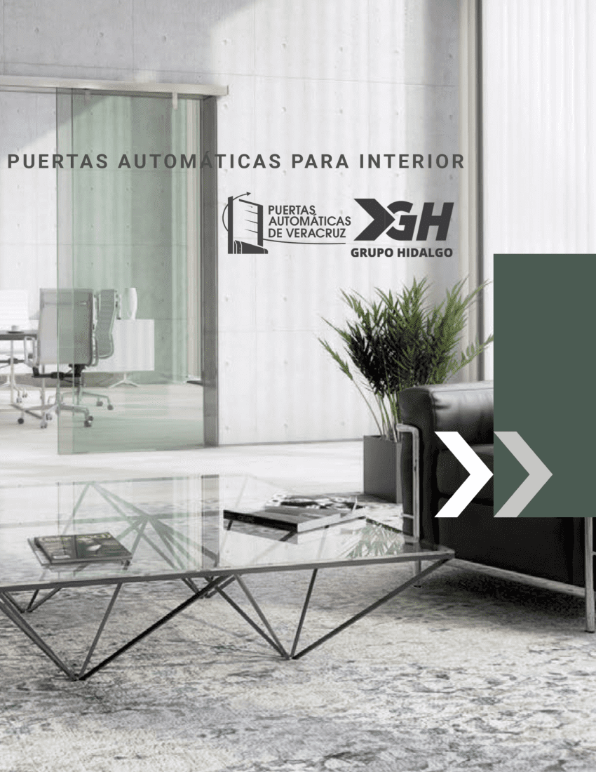 Grupo Hidalgo Catálogo Puertas Automáticas Magnéticas Interiores